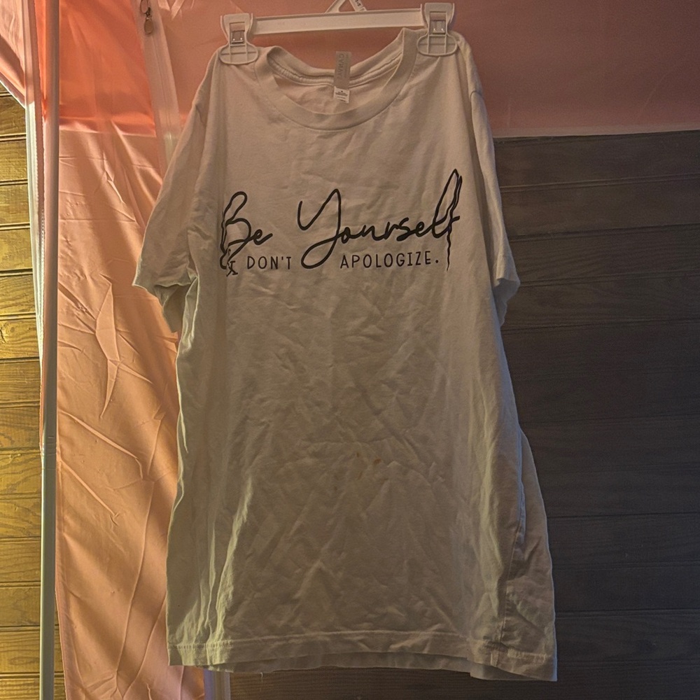 Bella Canvas 'Be Yourself' Tee - White